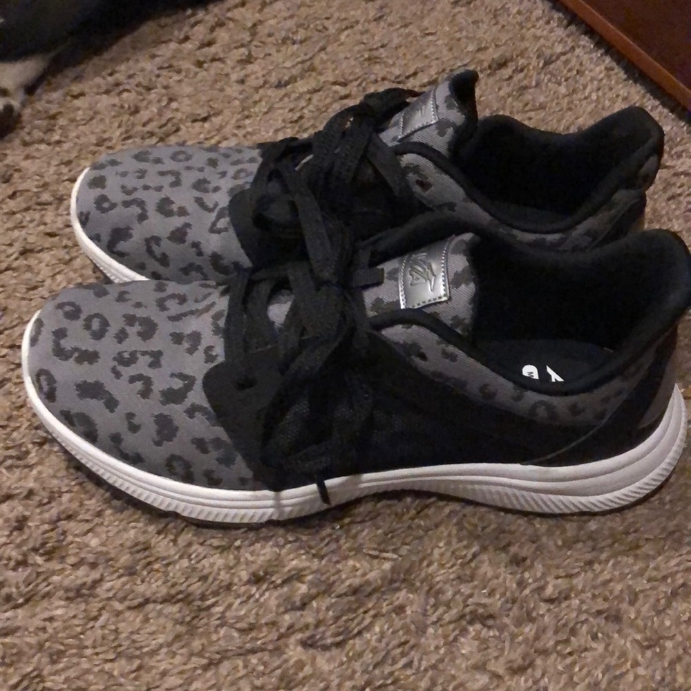 Cheetah Print Athletic Shoes